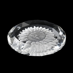 Прозрачные стеклянные подвески&nbsp;GLAA-Q090-03