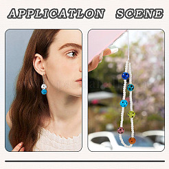 64шт 16 стиля ручной работы бусины лэмпворк LAMP-TA0001-59C