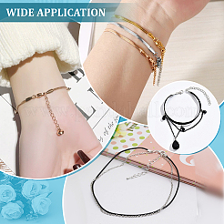 4 набор 4-х цветных железных наконечников с цепочкой FIND-ME0001-90