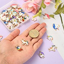 60шт 10 стиля подвески из сплава с эмалью&nbsp;ENAM-CJ0002-69