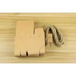 Подарочная коробка для крафт-бумаги CON-WH0022-04