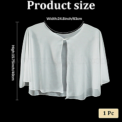 Шифоновая шаль&nbsp;AJEW-WH20071-003A