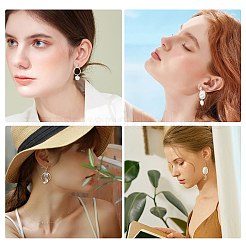 Наборы для самостоятельного изготовления сережек в геометрическом стиле DIY-SC0013-21S