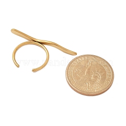 Кольца-манжеты из нержавеющей стали 304 для женщин&nbsp;RJEW-Z077-01G-10