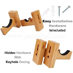 Деревянные бейсбольные комплекты для софтбольной биты с войлочной подкладкой&nbsp;ODIS-GA0001-03