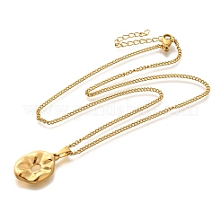 Летние пляжные ожерелья из нержавеющей стали 304 с подвеской в виде веревки и цепи для женщин&nbsp;LS-STAS-Z108-01G-05