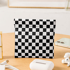 4 шт. 4-х цветные косметички из искусственной кожи pu AJEW-AN0007-42