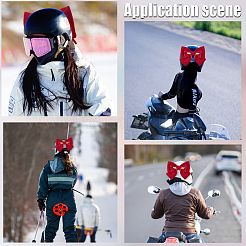 Бантом из полиэстера&nbsp;AJEW-WH20120-45A-01