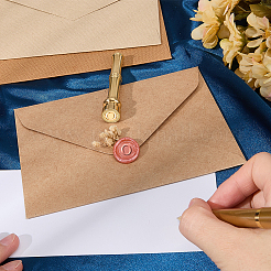 1 шт. золотистые латунные восковые печати с ручками в форме бамбуковых палочек&nbsp;STAM-CP0001-05O