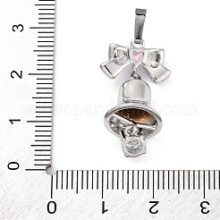 Реечное покрытие латунь с подвесками из кубического циркония&nbsp;KK-Q010-15P