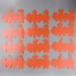 Подарочные коробки из бумаги на тему Хэллоуина CON-WH0089-102A