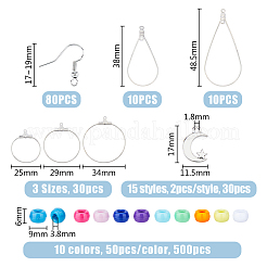 Комплекты для изготовления сережек&nbsp;DIY-FH0006-43