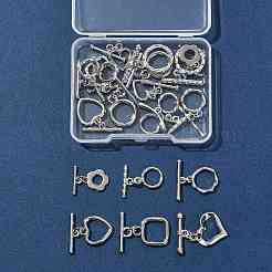 20 шт. 12-х стилевые застежки-тоглы из сплава FIND-FS0004-53P