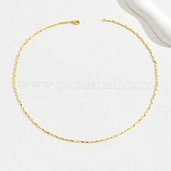 Изящные латунные текстурированные цепочки-цепочки для женщин OF4314