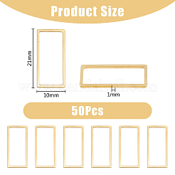 50 шт. соединительные кольца из нержавеющей стали 201 STAS-DC0015-16
