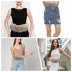 Цепочные ремни из искусственного меха и искусственной кожи&nbsp;AJEW-WH20072-55A-01