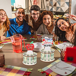 Незавершенные подвесные украшения из дерева AJEW-WH0472-29A