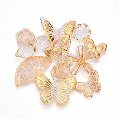 Прозрачные акриловые бусины&nbsp;TACR-T028-27