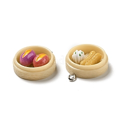 Подвески из непрозрачной смолы RESI-G043-C09