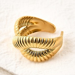 Кольца-манжеты из нержавеющей стали 304&nbsp;RJEW-V014-06A-G