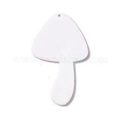 Большие подвески из непрозрачного акрила с принтом&nbsp;MACR-C008-01C