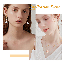 32 шт. 2-цветные гальванизированные немагнитные синтетические гематитовые бусины&nbsp;G-FH0002-09