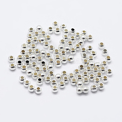 925 шарики стерлингового серебра&nbsp;STER-K167-026B-S