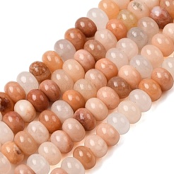 Натуральный розовый авантюрин бисер нитей&nbsp;G-A280-A32-02