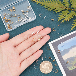 Подвески-гвоздики с жемчужинами из нержавеющей стали 304 STAS-UN0017-09