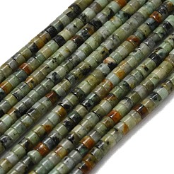 Бусы натуральная африканская бирюза (яшма)&nbsp;G-P608-A13-01