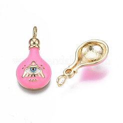 Латунь эмаль подвески&nbsp;ZIRC-N039-206B