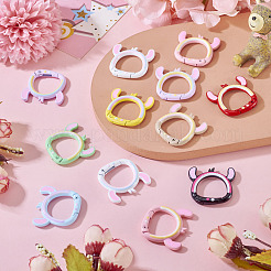 12 шт. пружинные затворные кольца из сплава&nbsp;FIND-TA0008-99