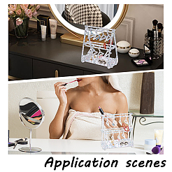 1 комплект прозрачных акриловых подставок для сережек EDIS-PH0001-30