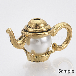 Бусины тибетского стиля TIBEB-N005-08AG-RS