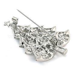 Рождественская тема сплава красочные броши со стразами JEWB-S022-02C-P