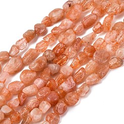 Природного кварца клубники нитей бисера G-P497-01C-42