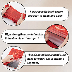 Обложки для книг из эластичного волокна AJEW-WH20020-032C