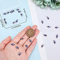 40 шт. латунные эмалированные подвески KK-BBC0014-38B