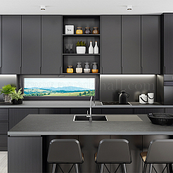 Самоклеящаяся гибкая молдинговая накладка из нержавеющей стали FIND-WH0290-42B-EB