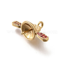 Поручни из латуни с кубическим цирконием KK-K378-51G