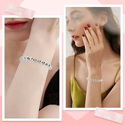 280 шт. 4 стиля граненые круглые позолоченные акриловые бусины PACR-PA0001-07