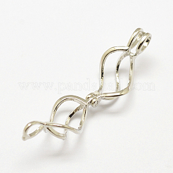 Латунные диффузор Locket подвески KK-P100-24P-NR