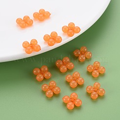 Прозрачные акриловые бусины&nbsp;MACR-S373-02E-05