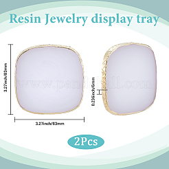 2шт. Цветовая палитра из искусственного агата&nbsp;MRMJ-BBC0001-02B