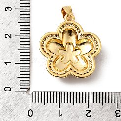 Латунные микро проложить кубического циркония подвески&nbsp;KK-A266-13G