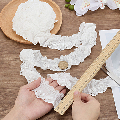 5 м хлопчатобумажной вышивки с отделкой складками&nbsp;OCOR-AR0002-06A