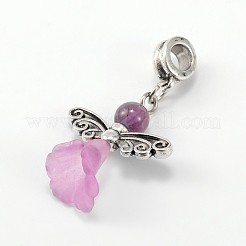 Прекрасное свадебное платье ангел сплав европейский болтаться большие отверстия подвески&nbsp;PALLOY-JF00002-03