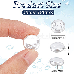 2 нити АБС-пластика имитация жемчужных бусин нити KY-SC0002-08