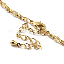 Ожерелья-нагрудники из граненого треугольника NJEW-R263-18G