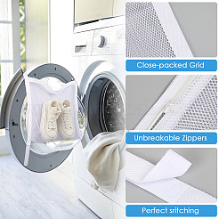 2 шт. полиэстеровая сетка для хранения вещей на молнии&nbsp;ABAG-CN0001-16